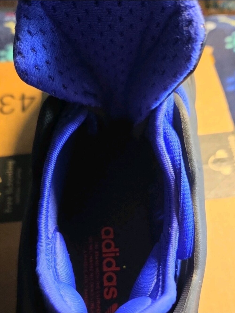 Adidas Originals Shoes Men Size 11 AdiFom Climacool Blue Core Black No Box - Picture 9 of 10